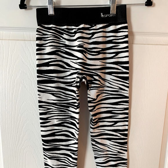 Pants - Zebra Print Leggings Size M